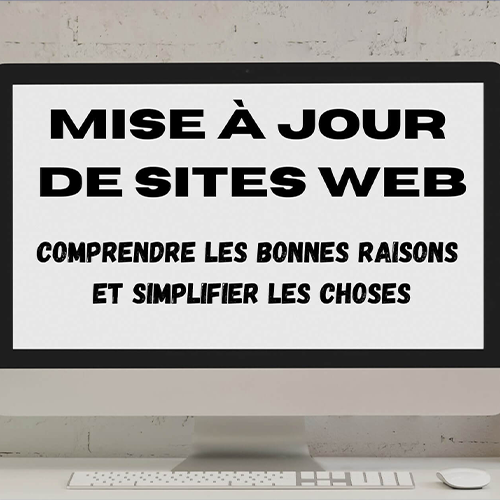 mise à jours de site web