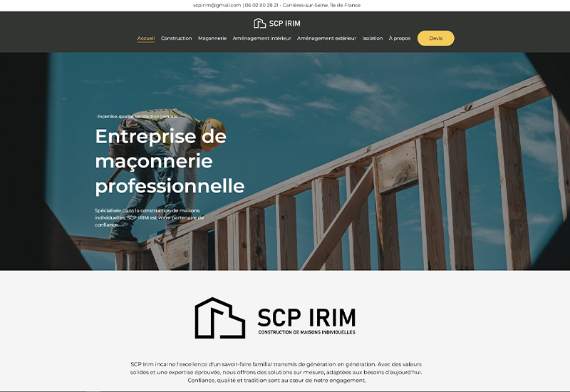 Un site web réalisé par dyskop